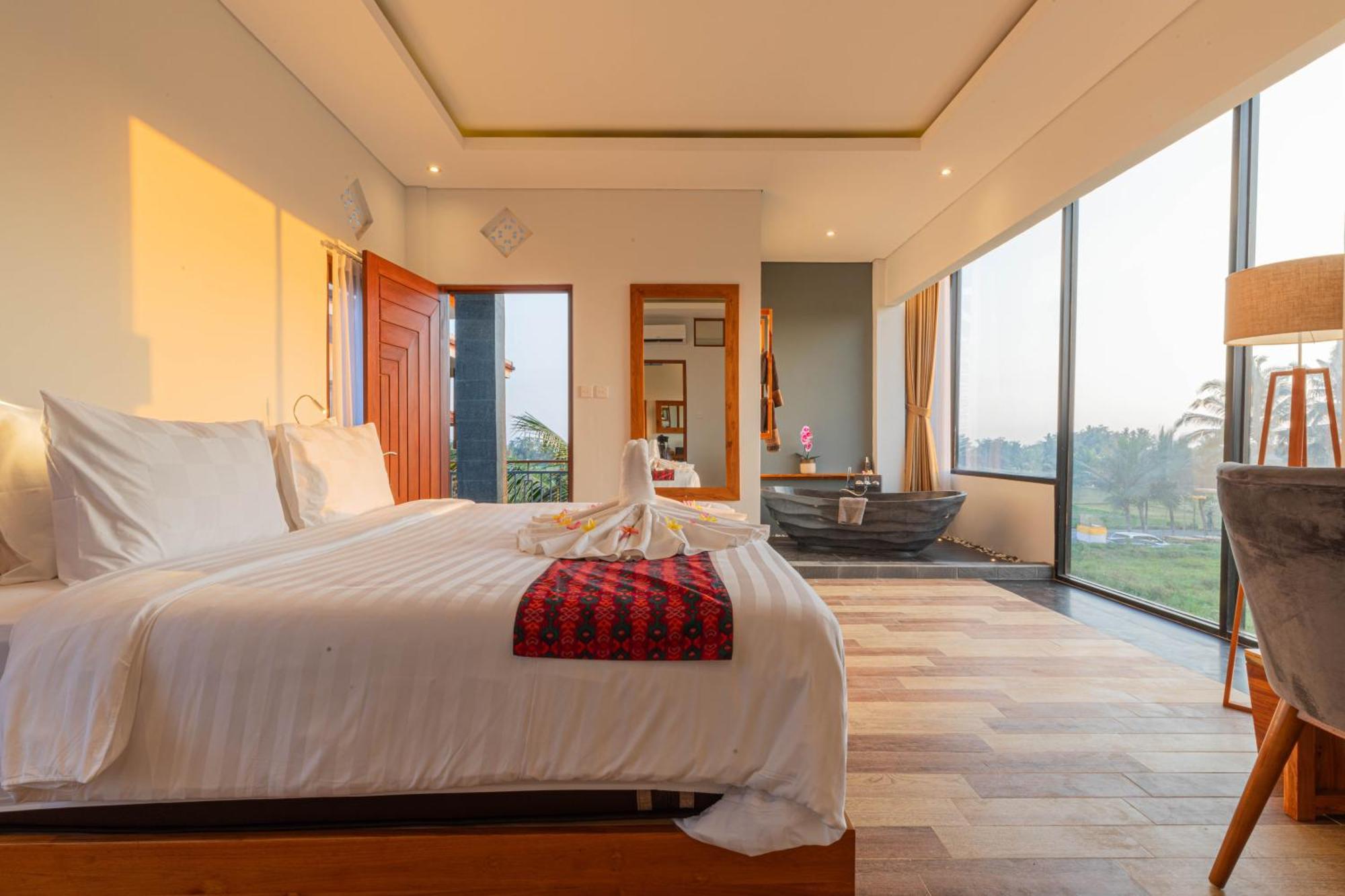 אובוד Green Sala Villa חדר תמונה