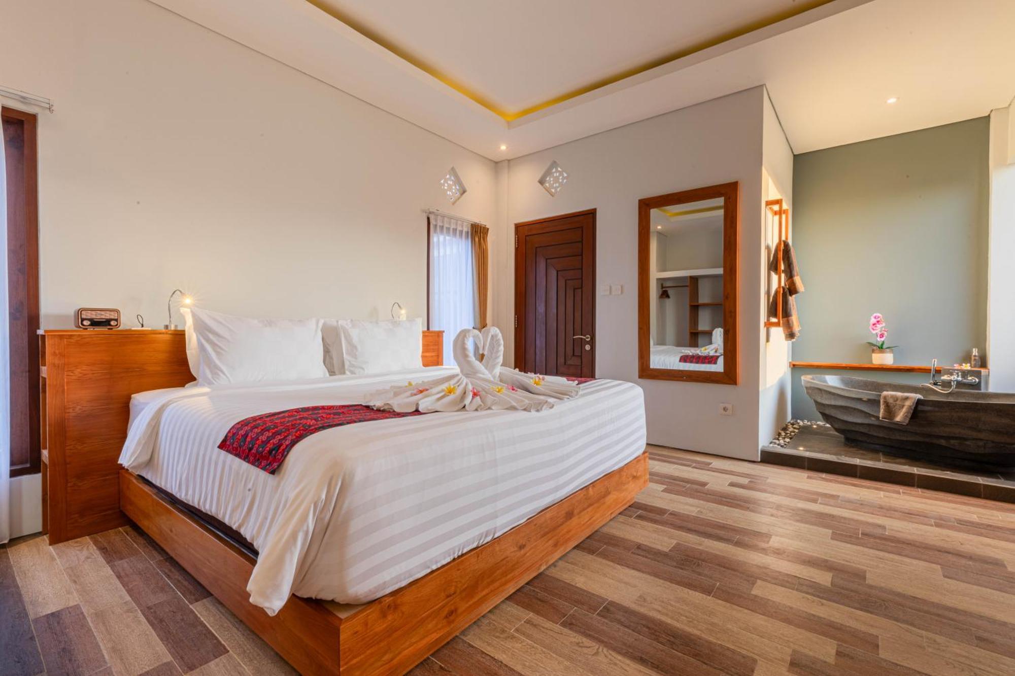 אובוד Green Sala Villa חדר תמונה